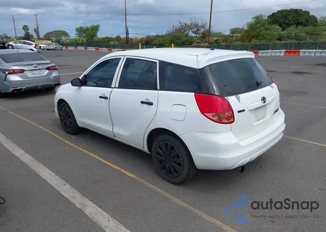 2003 Toyota Matrix Standard из США, поврежденный, VIN 2T1KR32E83C056819